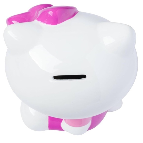 Sanrio Hello Kitty Ceramic Coin Bank Kidcore Retro Y2K 90’s Seated - Picture 6 of 13
